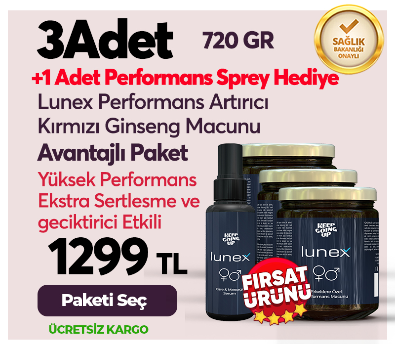 3 ADET+GECİKTİRİCİ - 1.299 TL